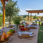 Cabrandano Con Piscina Tra Pesaro E Urbino アパート モンテカルヴォ・イン・フォーリア