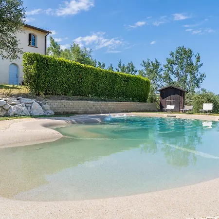 Cabrandano Con Piscina Tra Pesaro E Urbino * モンテカルヴォ・イン・フォーリア