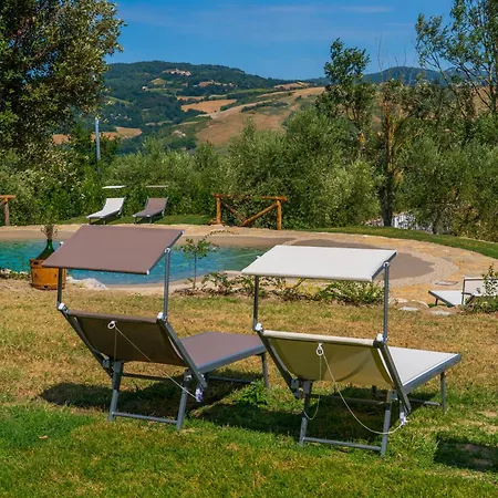 Lägenhet Cabrandano Con Piscina Tra Pesaro E Urbino